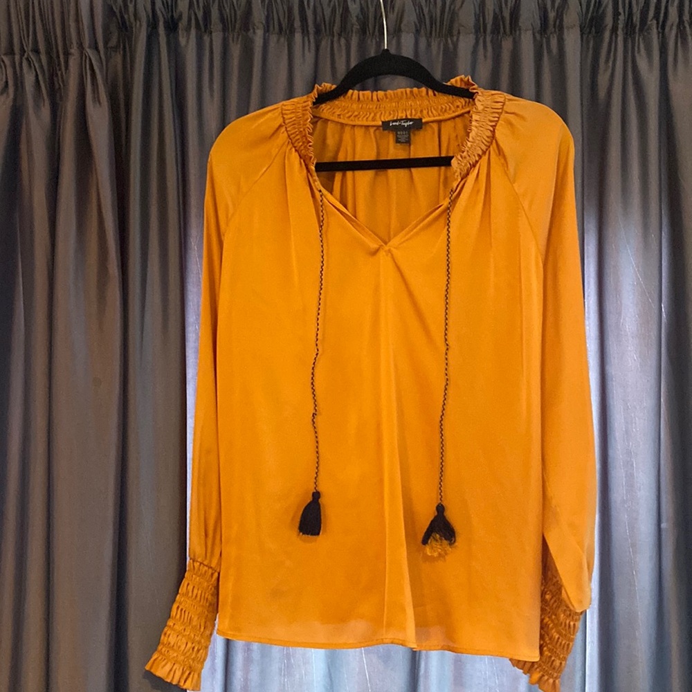 Pheasant Silk Blouse